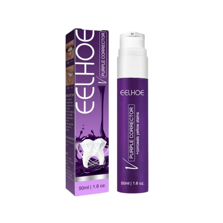 CREMA MORADA BLANQUEADORA DENTAL/ Envío Gratis